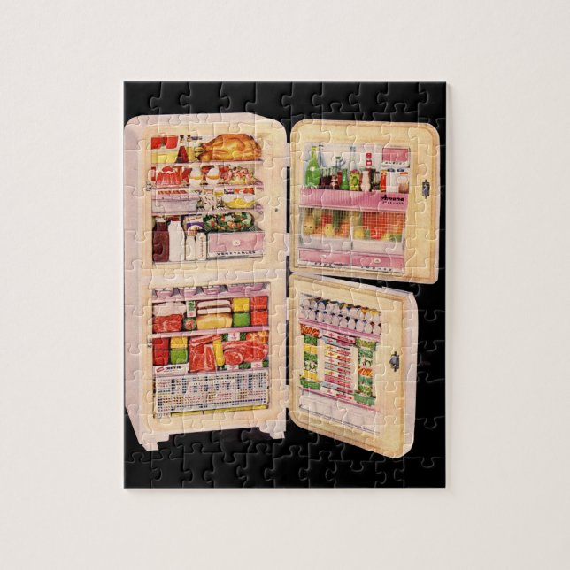 kylskåp av alldeles pussel (Vertikal)