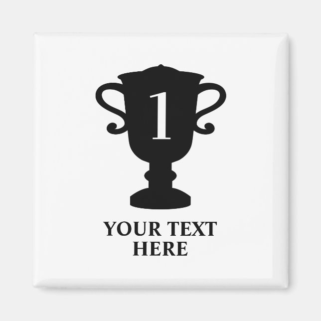 Kylskåp för anpassningsbar av trofépris magnet (Framsidan)