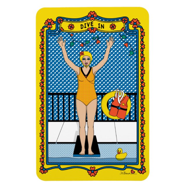 Kylskåp för enhet in_B_4x6 Magnet (Vertikal)