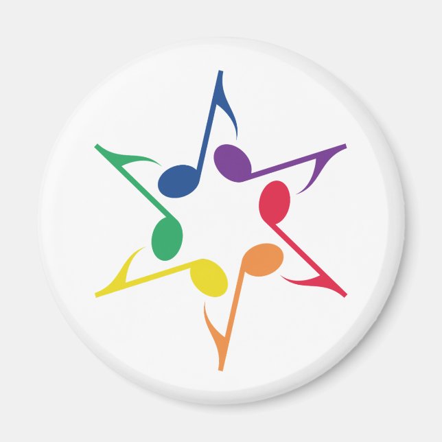 Kylskåp för Pride Stjärna-kylskåp Magnet (Framsidan)