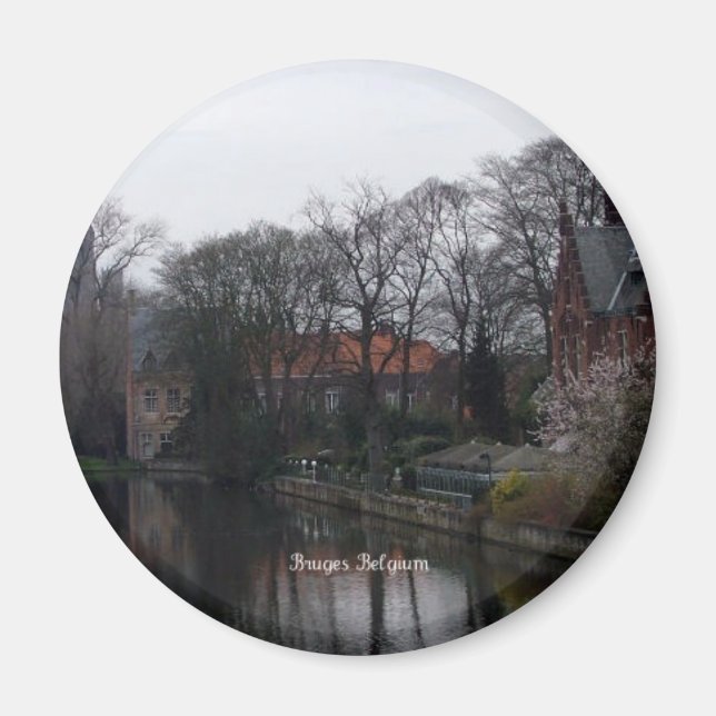 Kylskåp i Belgien Magnet (Framsidan)