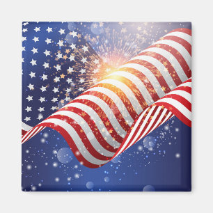 Kylskåp Magnet-Patriotisk Magnet