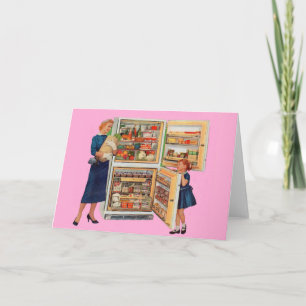 kylskåp med gott kort