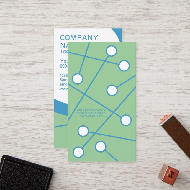 Kylskåp, ofta förekommande köparkort, grönt lojalitetskort (Fram/Back In Situ)