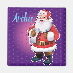 Kylskåpa i Santa namn Magnet