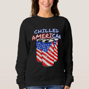 Kylt amerikanskt Kall Beer 4:e juli Amerikanskt Fl T Shirt