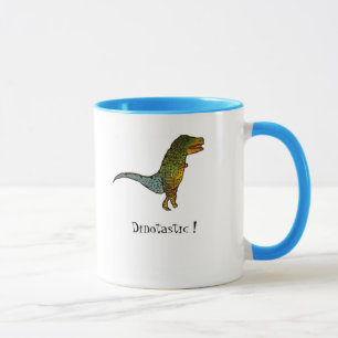 Kylungor T-Rex dinosaurir-konst Mugg