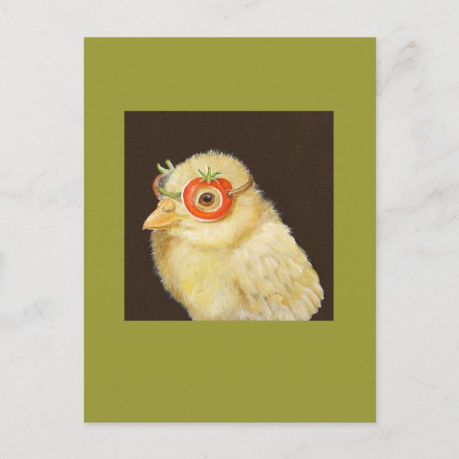 Kymberly-vykort (party peep) vykort (Framsida)