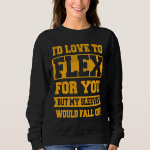 Kymparad på träningen flex, men sleeverna faller a t shirt
