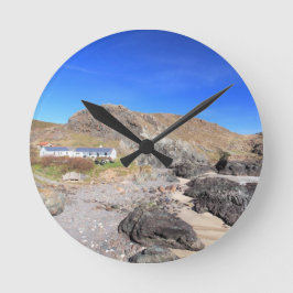 Kynance Cove Wall Clock Rund Klocka