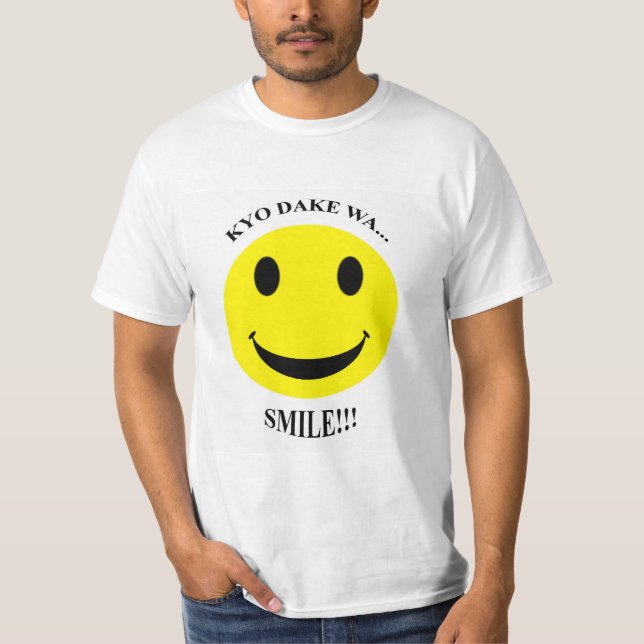 KYO DAKE WA...SMILE!!! T SHIRT (Framsida)