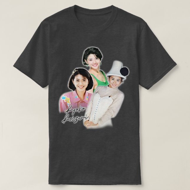 Kyoko Koizumi Retro 80s Design T Shirt (Design framsida)