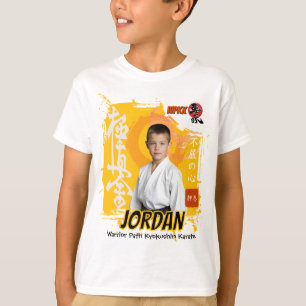 Kyokushin Dojo Foto Student Gul Bälte Team T Shirt