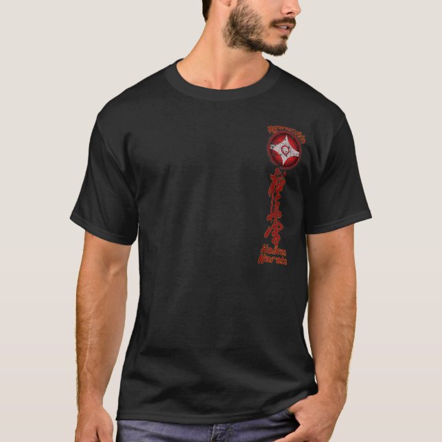 Kyokushin Kaikan Karate Symbol T Shirt (Framsida)