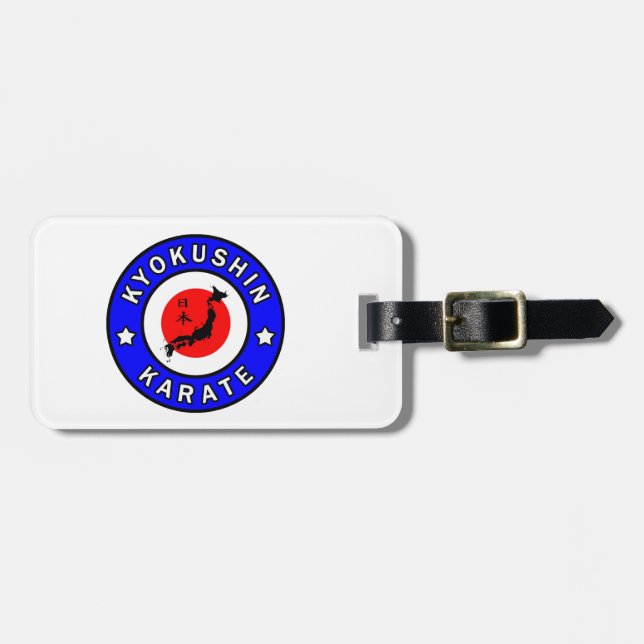 Kyokushin Karate Bagagebricka (Horisontell Framsida)