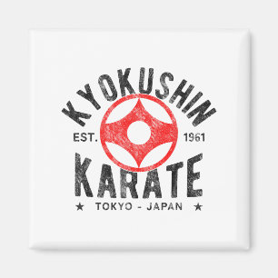 Kyokushin Karate Do Kampsport Japan Tokyo Vinta Magnet