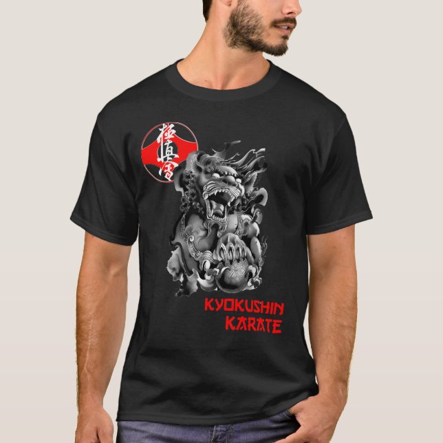 Kyokushin Karate Fighter Spirit - BuDo T-Shirt (Framsida)