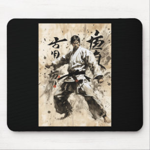 Kyokushin Karate Japansk Kalligrafi Kampsport Musmatta