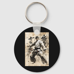 Kyokushin Karate Japansk Kalligrafi Kampsport Nyckelring