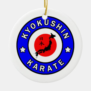 Kyokushin Karate Julgransprydnad Keramik