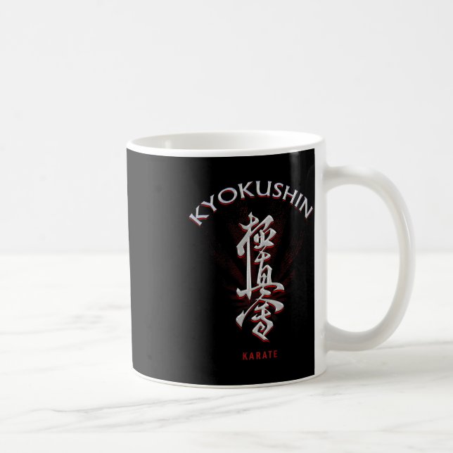 Kyokushin Karate  Kaffemugg (Höger)