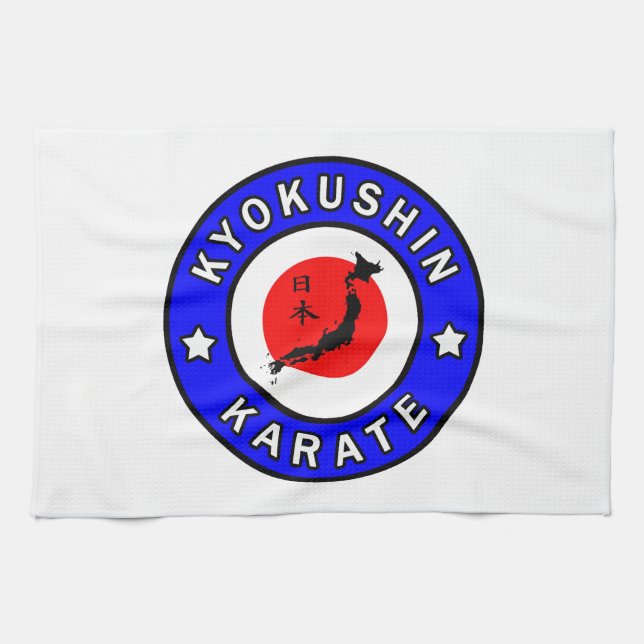 Kyokushin Karate Kökshandduk (Horisontell)
