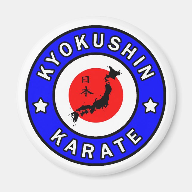 Kyokushin Karate Magnet (Framsidan)