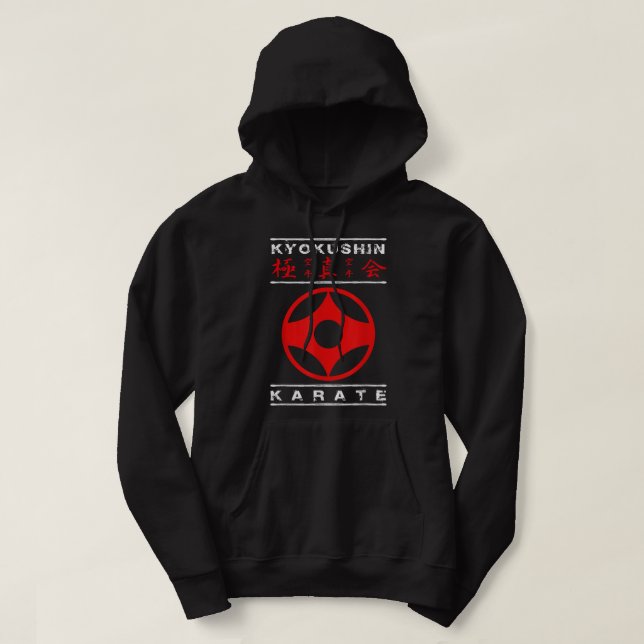 Kyokushin Karate Martial Arts Hoodie (Design framsida)