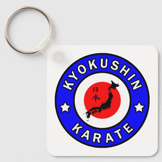 Kyokushin Karate Nyckelring (Framsida)