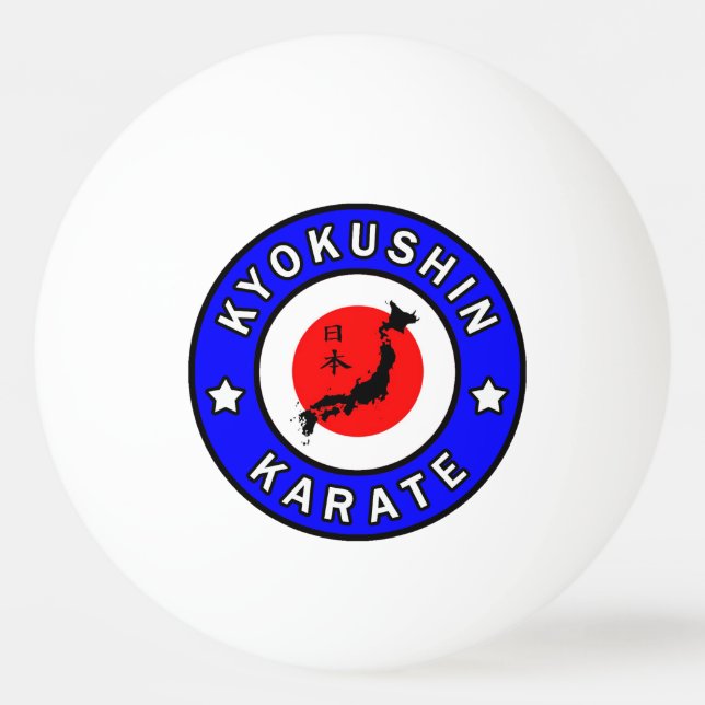 Kyokushin Karate Pingisboll (Framsidan)