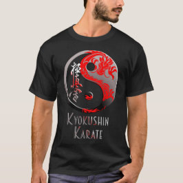 Kyokushin Karate Red Dragon - Martial Arts Budo T Shirt