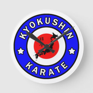 Kyokushin Karate Rund Klocka