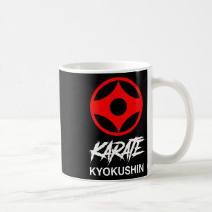Kyokushin Karate Symbol Kyokushinkai Dojo Träning Kaffemugg
