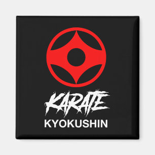 Kyokushin Karate-symbol Kyokushinkai Dojo Träning Magnet