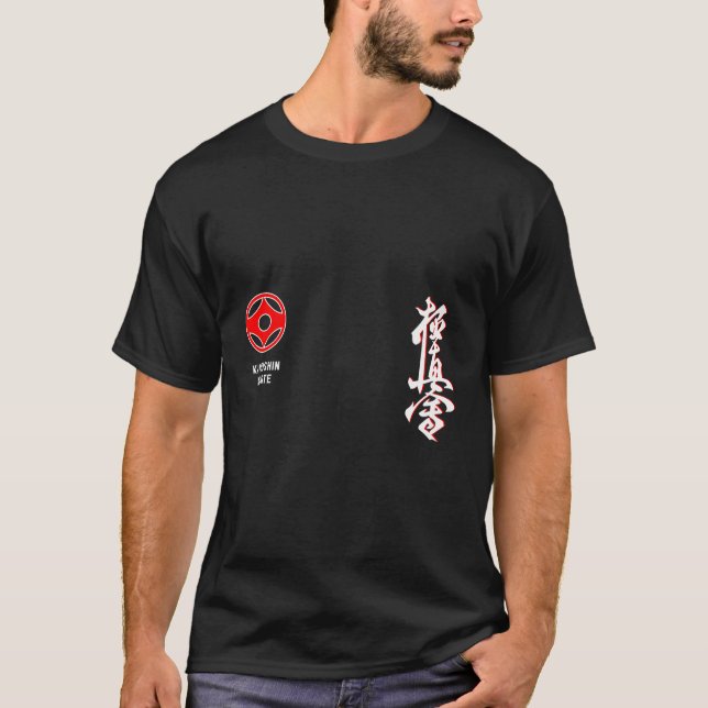 Kyokushin Karate T Shirt (Framsida)