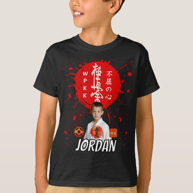 Kyokushin Karate Team  T Shirt (Framsida)