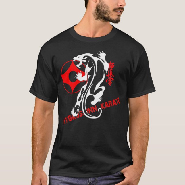Kyokushin Karate Tiger Prowess - Budo T-Shirt (Framsida)