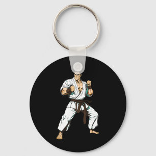 Kyokushin Karate-utövare - Japanska kampsporter Nyckelring