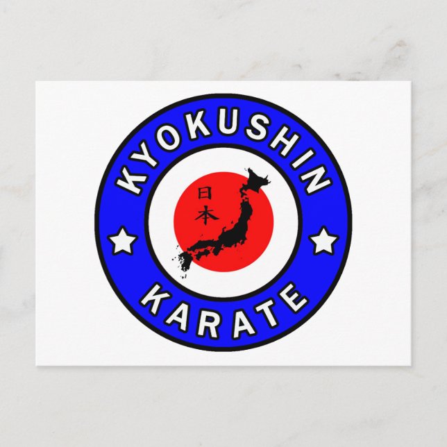 Kyokushin Karate Vykort (Framsida)