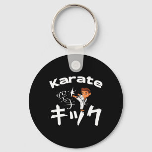 Kyokushin Kenpo Shotokan Karate för pojkar flickor Nyckelring