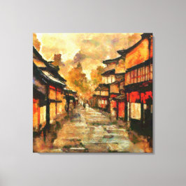 Kyoto Dusk Canvastryck