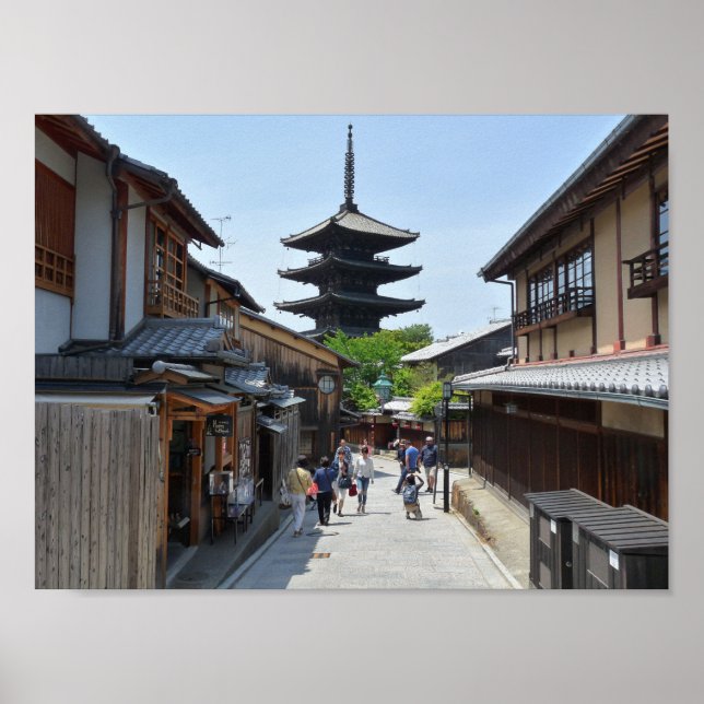 Kyoto Gion Japan Poster (Framsidan)