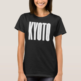 Kyoto - Japan City Bold Typography Design T Shirt