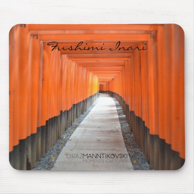 Kyoto Japan. Fushimi Inari Mousepad Musmatta (Framsidan)