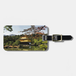 Kyoto Japan Goldentemple Temple Kinkaku-Ji Bagagebricka