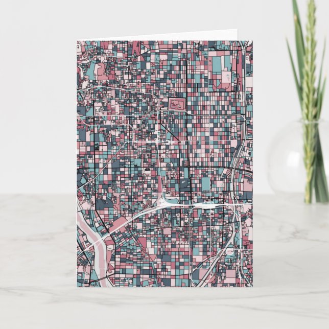 Kyoto Japan karta Kort (Framsida)