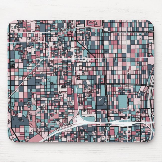 Kyoto Japan karta Musmatta (Framsidan)