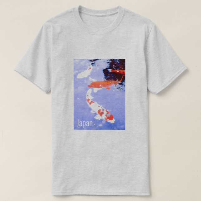 Kyoto Japan Koi fiskresor T Shirt (Design framsida)