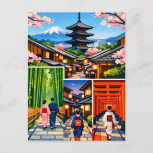 Kyoto Japan Resa Vykort