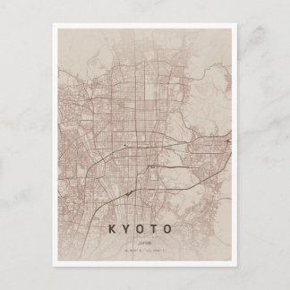 kyoto japan resa vykort